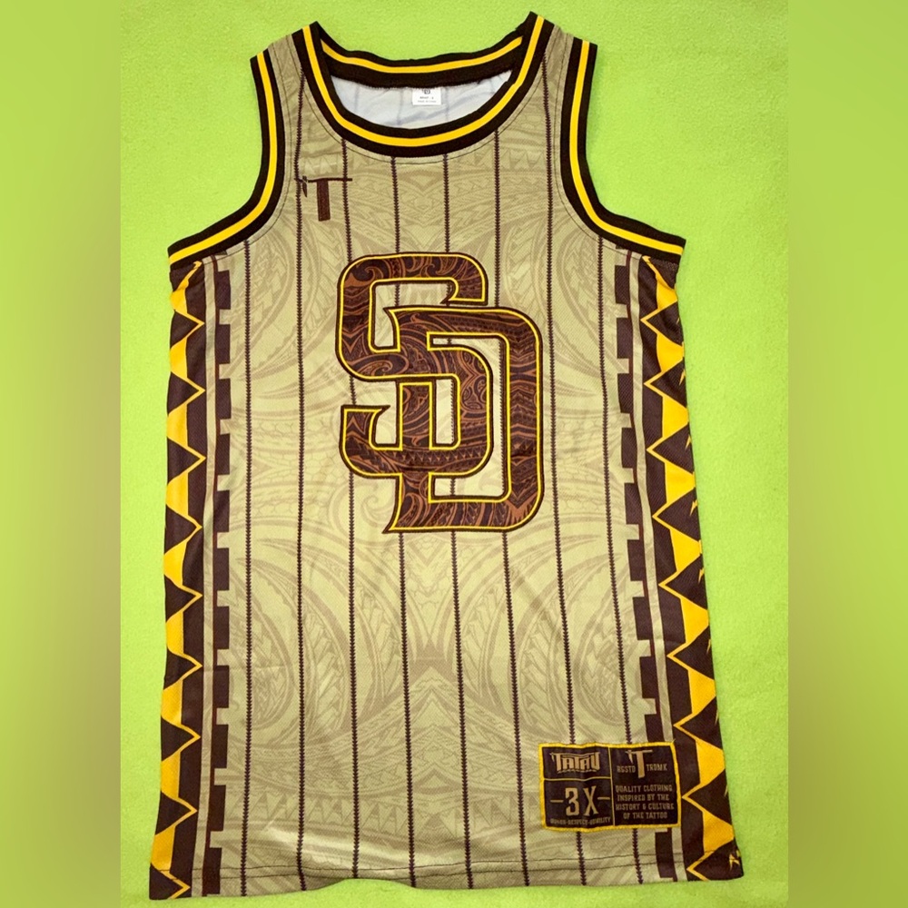 San Diego Padres Pacific Islander Heritage Celebration jersey - Sewn - Adult S